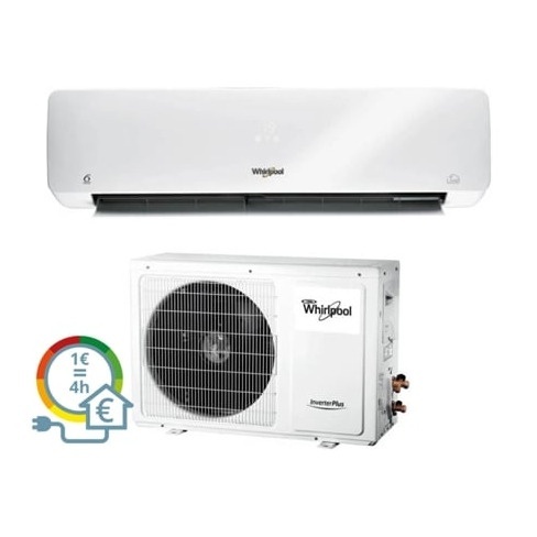 Ar Condicionado WHIRLPOOL SPIW318A2WF (36 m² - 18000 BTU - Branco)