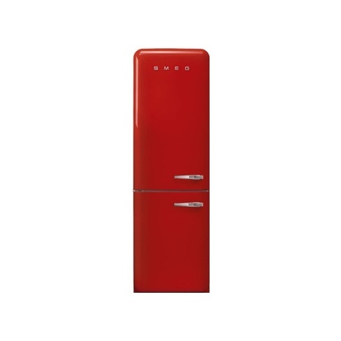Frigorífico Combinado SMEG FAB32LRD5 (No Frost - 196.8 cm - 331 L - Vermelho)