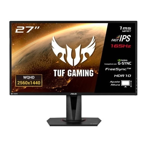 Monitor Gaming ASUS TUF Gaming VG27AQZ (27'' - 1 ms - 165 Hz - G-SYNC)