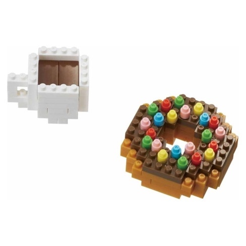 Construção NANOBLOCK Donut (Idade Mínima: 12 - 140 Peças)