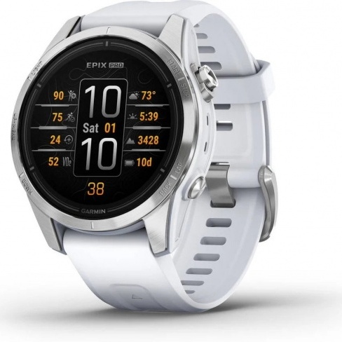 Smartwatch GARMIN Epix Pro 2ª geração (42'' - Bluetooth e Wi-Fi - Até 10 d