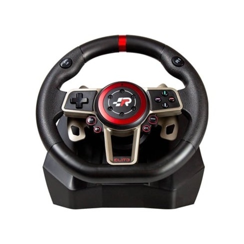 Volante + Pedais FR-TEC Suzuka Elite Next Wheel (Multiplataformas - USB - Preto)
