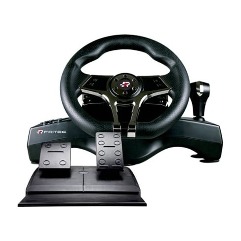 Volante + Pedais FR-TEC Hurricane MKII Wheel (Multiplataformas - USB - Preto)