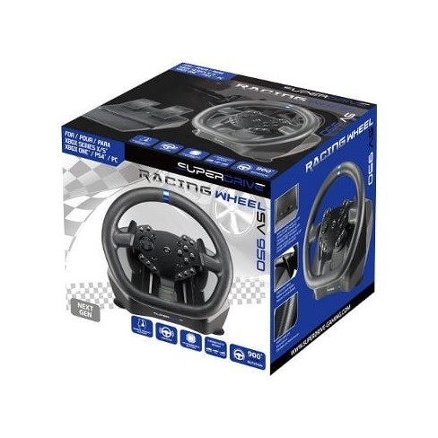Volante + Pedais SUPERDRIVE SV 950 (Multplataforma - Preto)