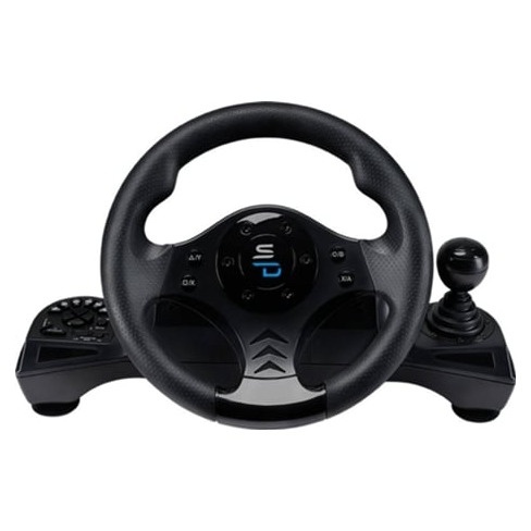 Volante + Pedais + Manete de Mudança SUPERDRIVE GS 750 (Multiplataforma - Preto