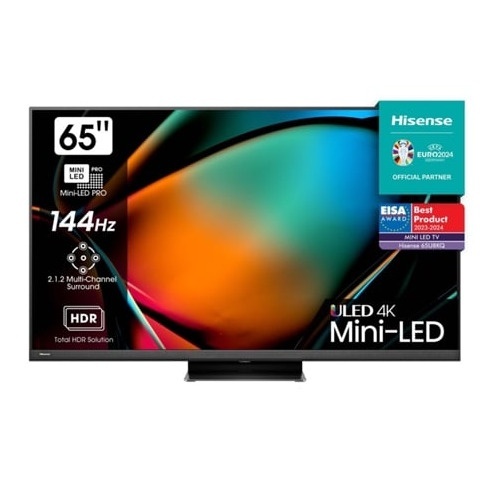 TV HISENSE 65U8KQ (Mini LED 144Hz- ULED 4K - 65'' - 165 cm - Smart TV)