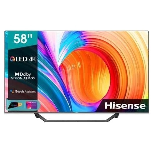 TV HISENSE 58A72GQ (Outlet Grade A - QLED - 58'' - 147 cm - 4K Ultra HD - Smar