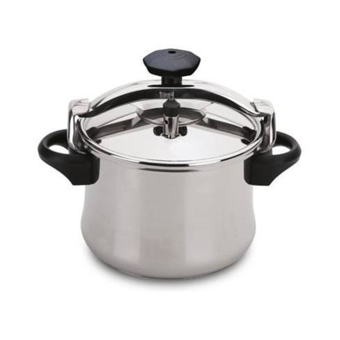 Panela de Pressão SILAMPOS Klassic Apta Indução (Aço Inoxidável - 6L)