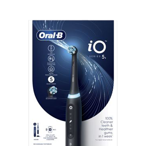 Escova de Dentes Elétrica Oral-B iO 5S - Preta