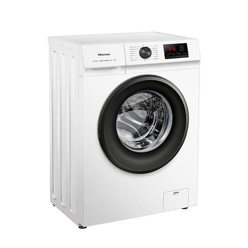 Máquina de lavar roupa Hisense WFVB7012EM, 7Kg, 1200RPM, Branco