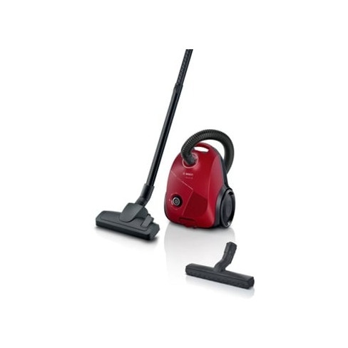 Aspirador com Saco BOSCH BGBS2RD1H (80 dB - Saco de pó 3.5 L - Vermelho)