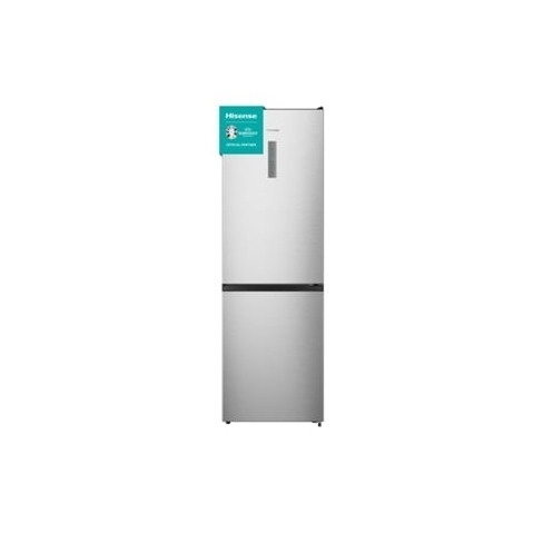 Frigorífico Combinado HISENSE RB390N4BCC (No Frost - 186 cm - 304 L - Inox)