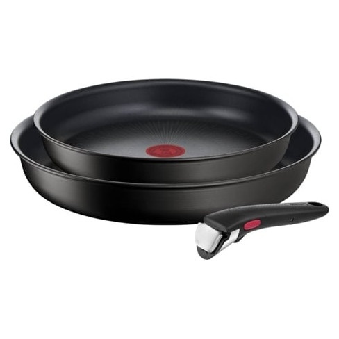 Set 3 Peças - Frigideiras + Pega TEFAL Ingenio Unlimited L7639143 (24/28cm)