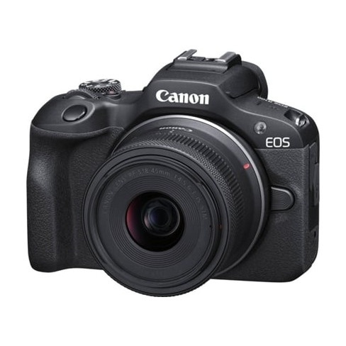 Máquina Fotográfica CANON EOS R100 + RF-S 18-45mm IS STM