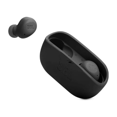 Auriculares Bluetooth True Wireless JBL Wave Buds (In Ear - Microfone - Preto)