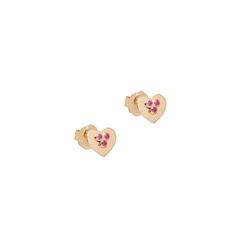 Brincos B-LOVED em Ouro Amarelo