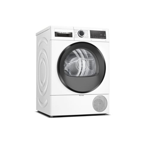 Máquina de Secar Roupa BOSCH WQG233D0ES (8 kg - Bomba de Calor - Branco)