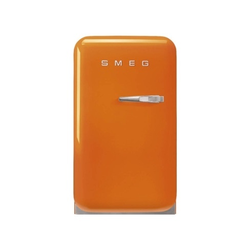 Frigorífico Mini Bar SMEG Anni 50 FAB5LOR5 (Estático - 72.5 cm - 34 L - Laranj