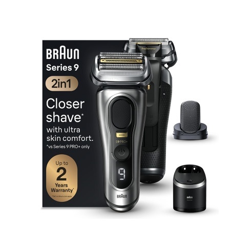 Máquina de Barbear BRAUN Series 9 PRO+ 9597cc (Autonomia 60 min - Bateria)