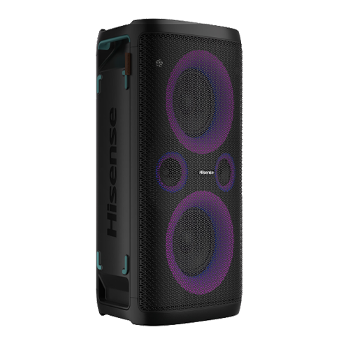 Coluna Hisense HP110 Bluetooth com Karaoke 300W Preto