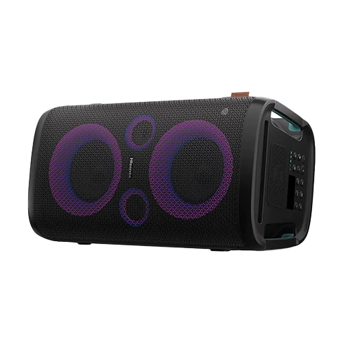 Coluna Hisense HP110 Bluetooth com Karaoke 300W Preto