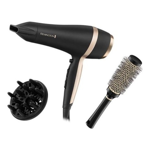 Secador de Cabelo REMINGTON Smooth D6940GP (2100 W - 3 Níveis de temperatura)