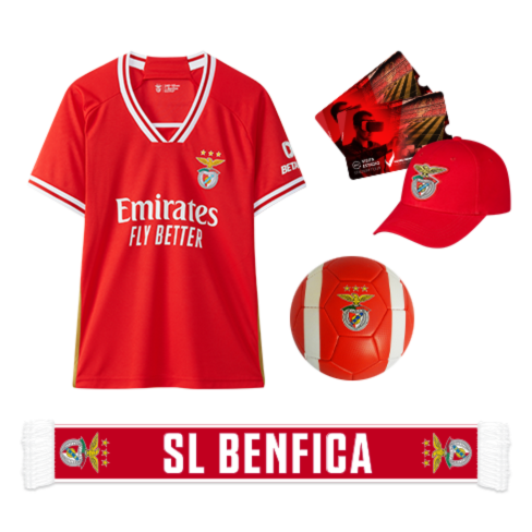 Pack Visita com Camisola Réplica Principal Criança