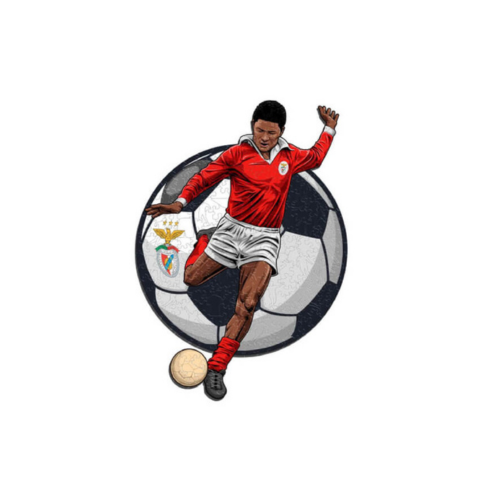 Puzzle de Madeira Eusébio - Pequeno