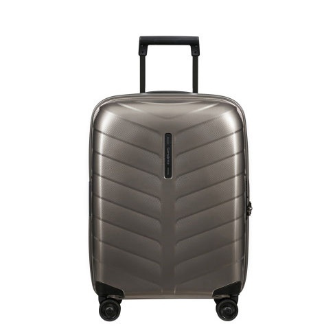 Mala de Cabine Attrix 55cm Expansível 4 Rodas Bege