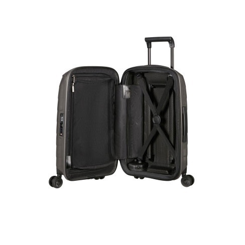 Mala de Cabine Attrix 55cm Expansível 4 Rodas Bege