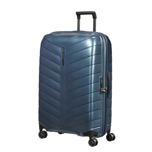Mala de Viagem Grande Attrix 75cm 4 rodas Azul
