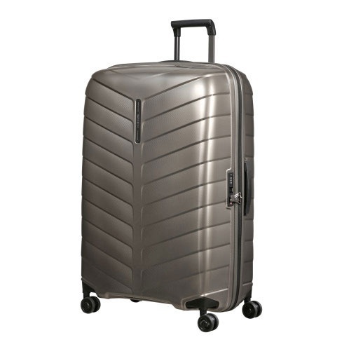 Mala de Viagem Extragrande Attrix  81cm 4 Rodas Bege