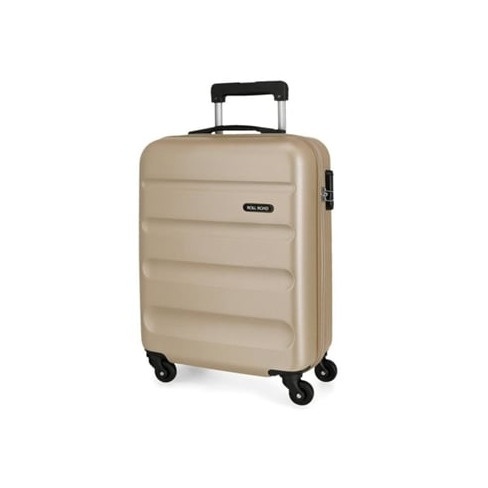 Mala de Cabine ROLL ROAD Flex Champagne (38x55x20 cm - 35 L)