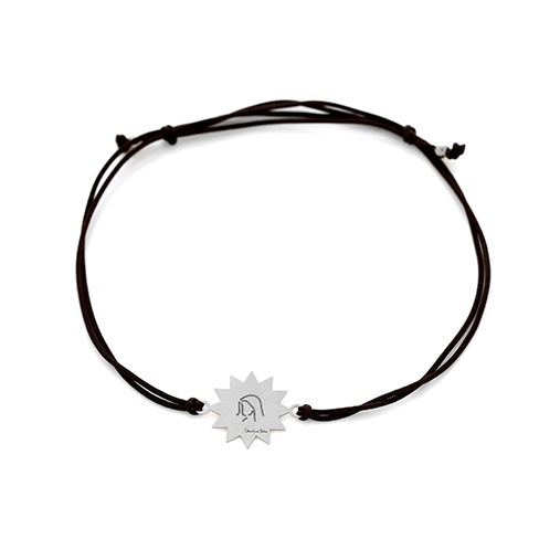 Pulseira PEREGRINO  Estrela Apóstolos em Prata