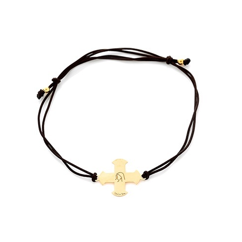 Pulseira PEREGRINO  em Ouro Amarelo  Cruz de Portugal