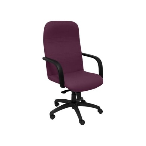 Cadeira de Escritório Executiva PYC Letur Roxo (Braços Fixos - Tecido)