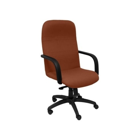 Cadeira de Escritório Executiva PYC Letur Castanho (Braços Fixos - Tecido)