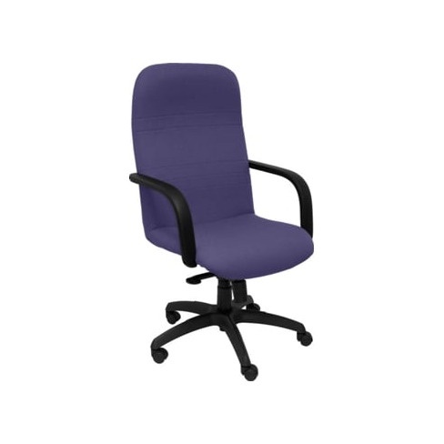 Cadeira de Escritório Executiva PYC Letur Azul Claro (Braços Fixos - Tecido)
