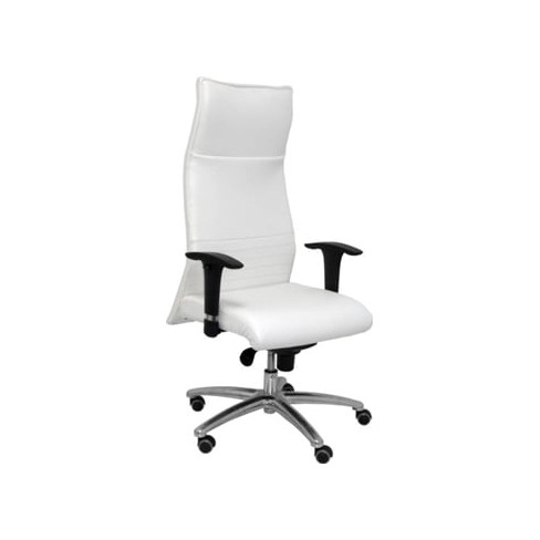 Cadeira de Escritório Executiva PYC Albacete XL Branco com rodas anti-risco (Br