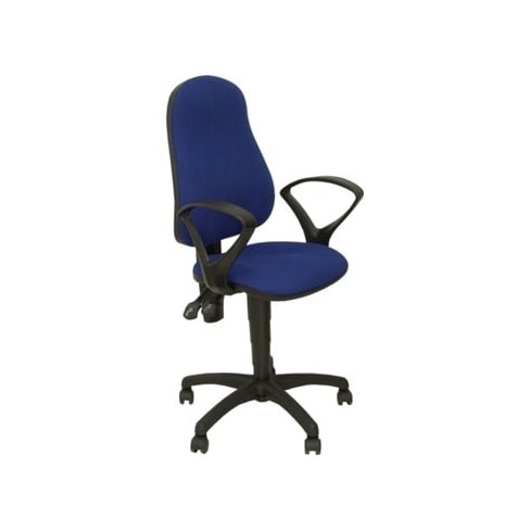 Cadeira de Escritório Operativa PYC Alamo Azul (Braços Fixos - Tecido)