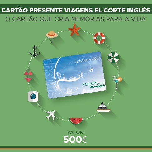 Cartão Presente Viagens El Corte Inglés