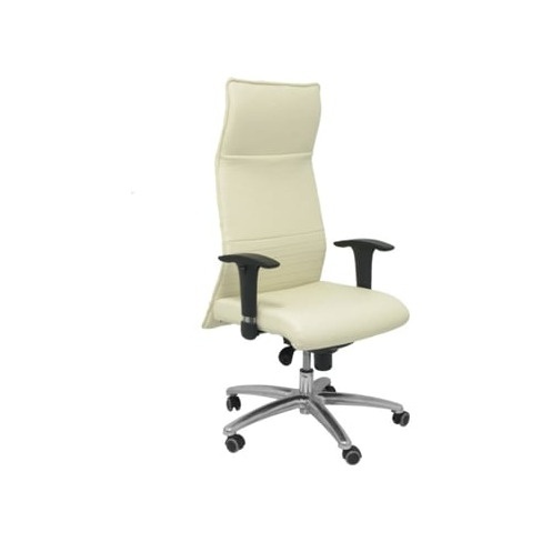 Cadeira de Escritório Executiva PYC Albacete XL Branco com rodas anti-risco (Br