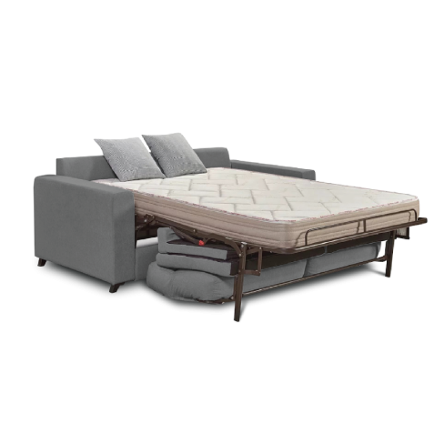 Sofá-cama Enzo cor Light Grey