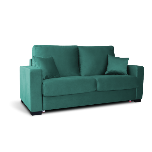 Sofá-cama Geneve cor Turquesa