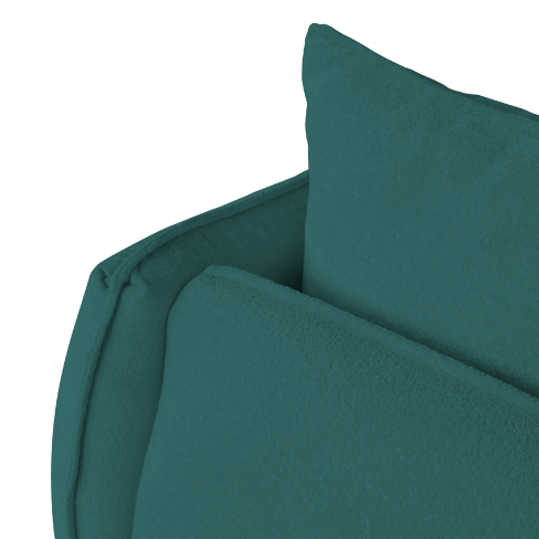 Sofá Jack 3A cor Teal