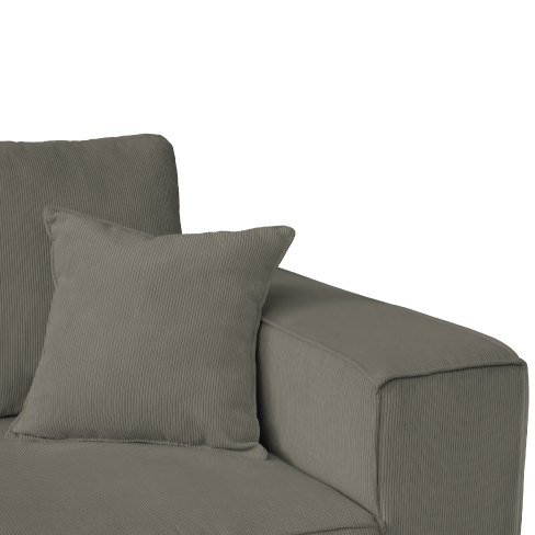 Sofá Milano 2A cor Taupe