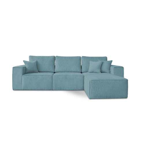 Sofá Milano é um sofá modular, de visual elegante e contemporâneo