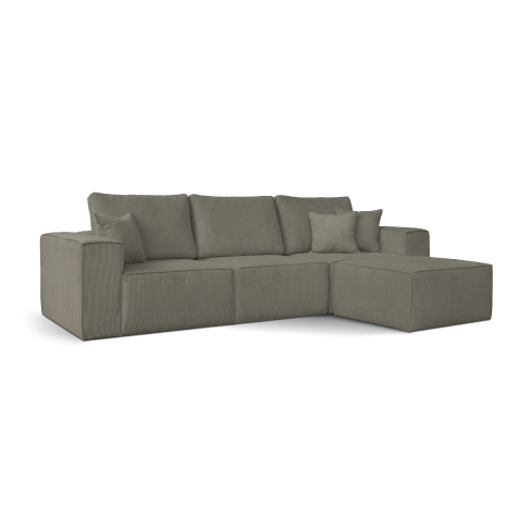 Sofá Milano 3A cor Taupe