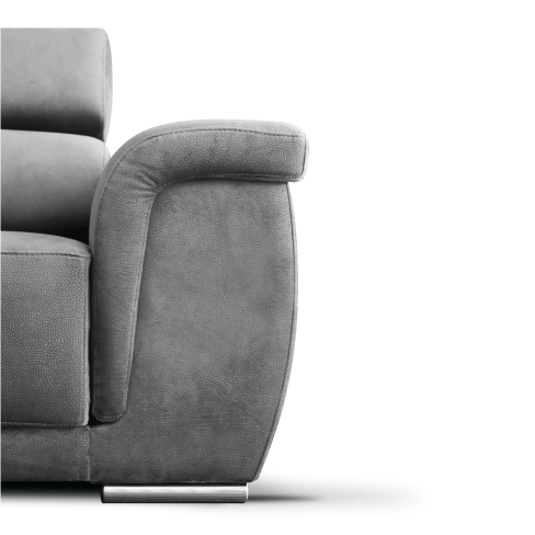 Sofá Zenith cor Steel