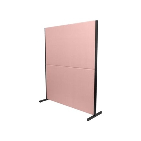 Biombo PIQUERAS&CRESPO Valdeganga Rosa (130x160 cm - Tecido)